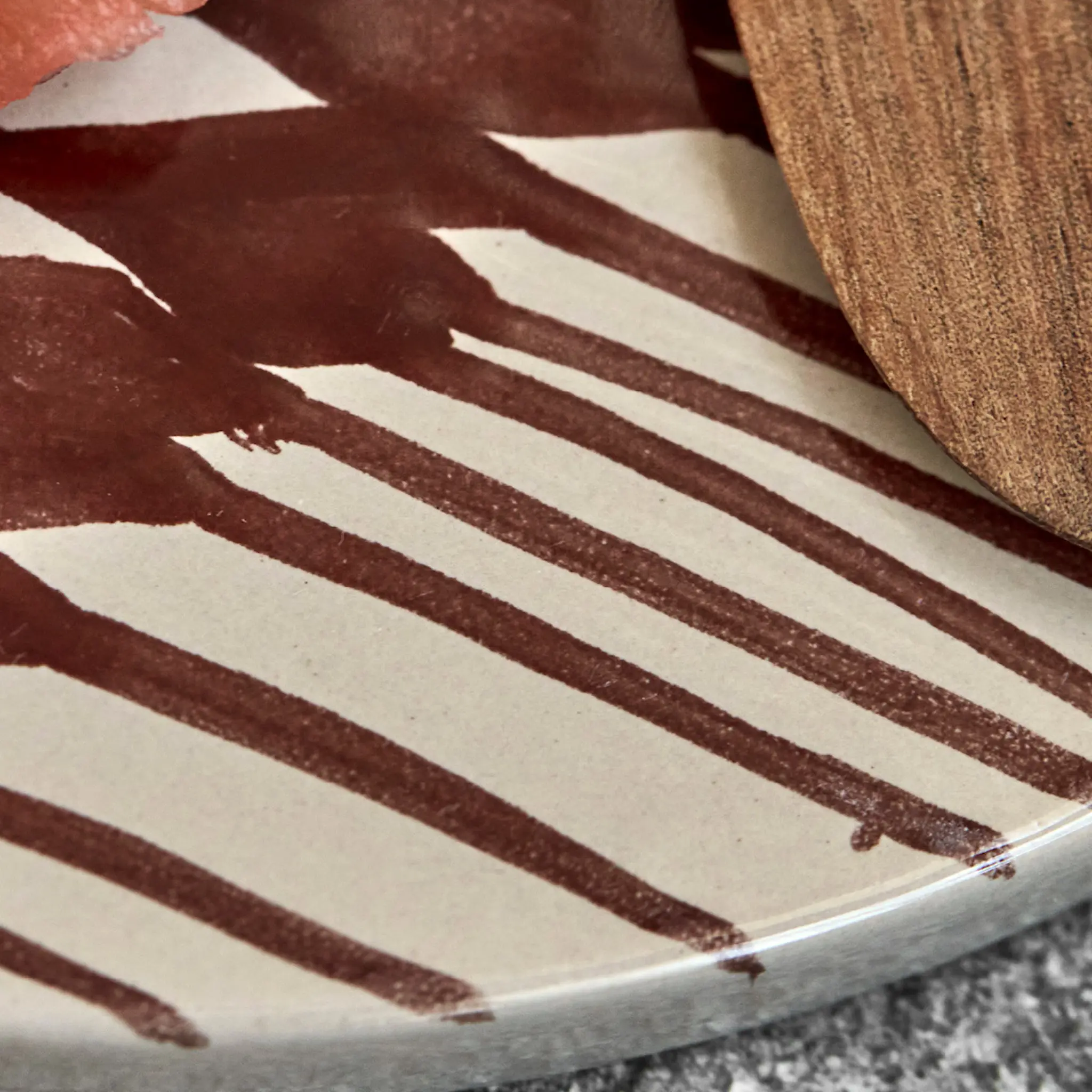 House Doctor Diva Tarjotin 15 cm 2 kpl Ruskea