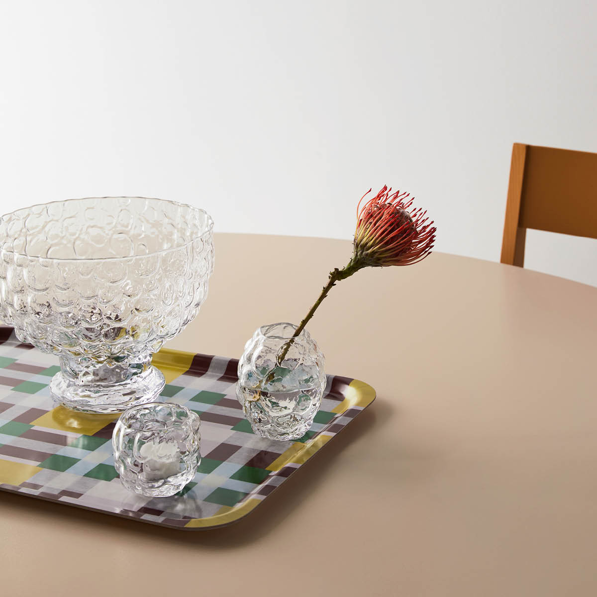 Kosta Boda Moss lykt 7,3 cm klar