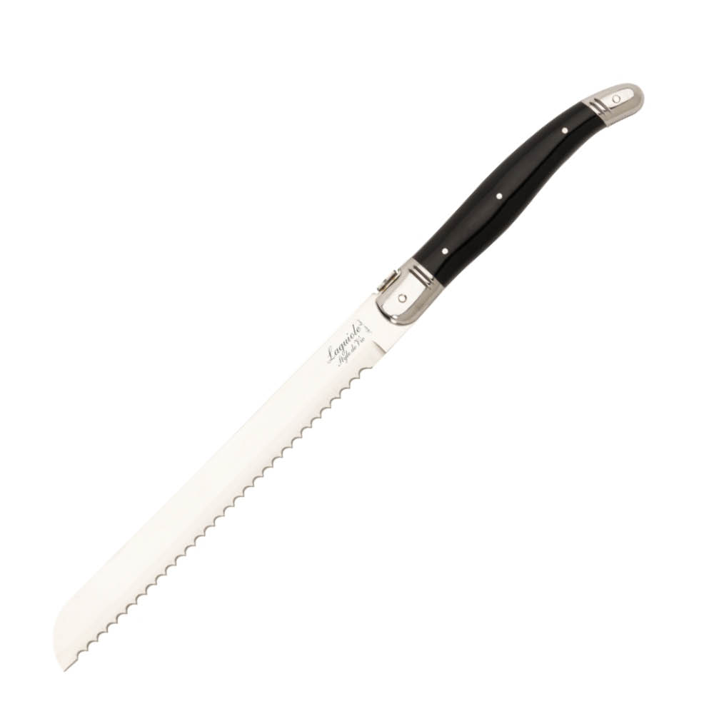 Laguiole Style de Vie - Leipäveitsi 36 cm Musta