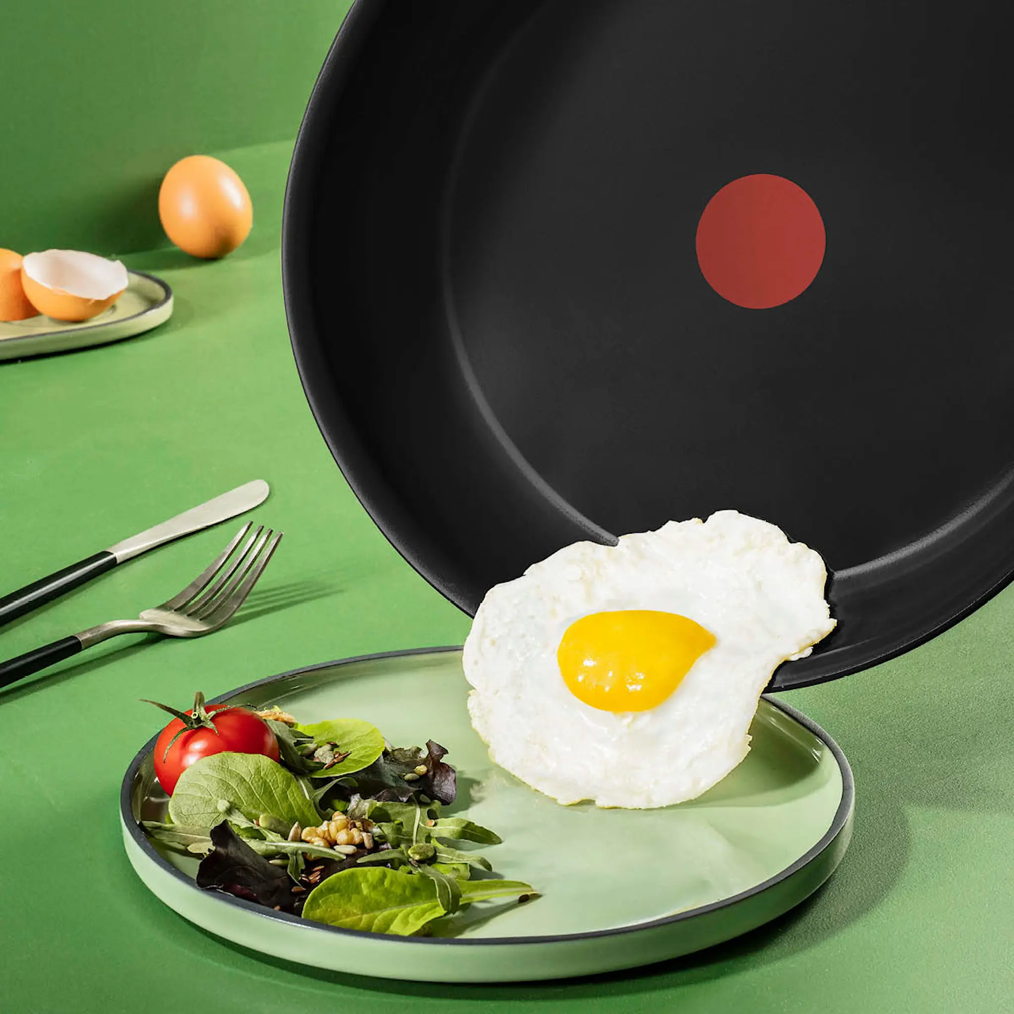 Tefal Renew+ Stekpanna 24 cm Svart