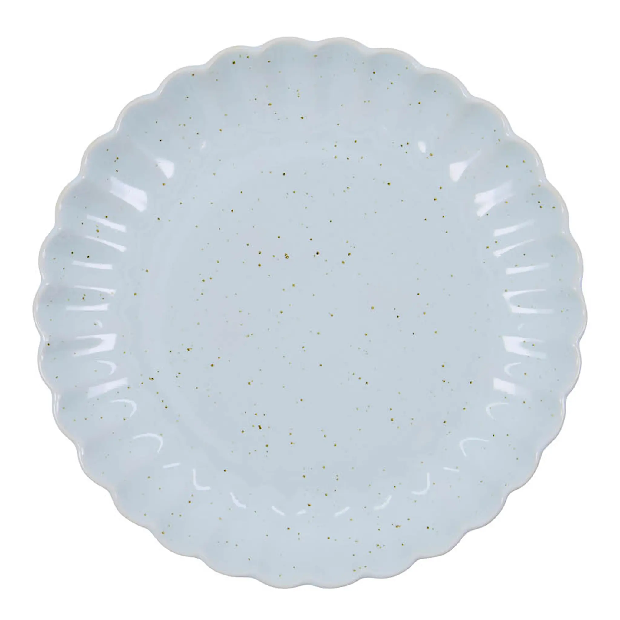 House Doctor Scallop lautanen 20 cm vaaleansininen