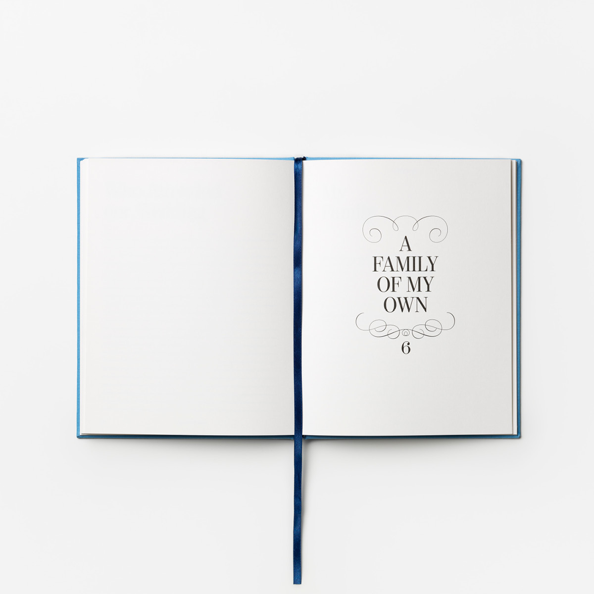 Printworks Livshistoriebok Once Upon a Time 23,6x18,8 cm blå