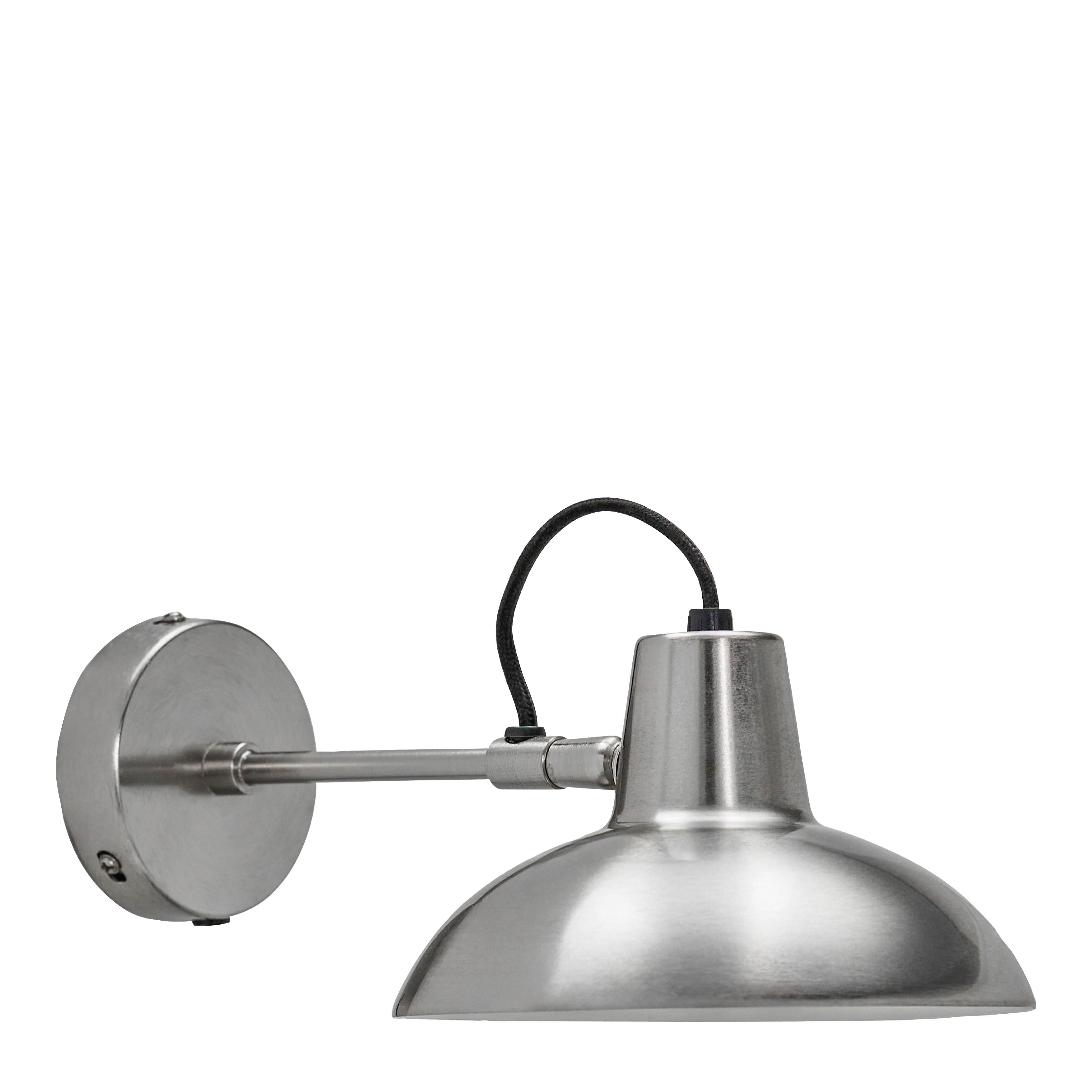 House Doctor Desk vägglampa 30x12 cm borstad silverfinish