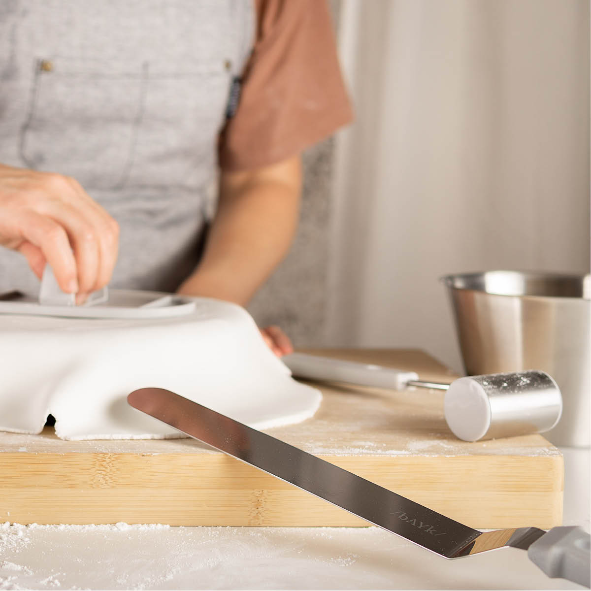 Modern House BAYk spatel 36 cm grå