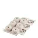 Silikonform Mini Intreccio 6 st 7,5x3,5 cm