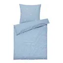 Daisy påslakanset baby 70x100 cm ljusblå