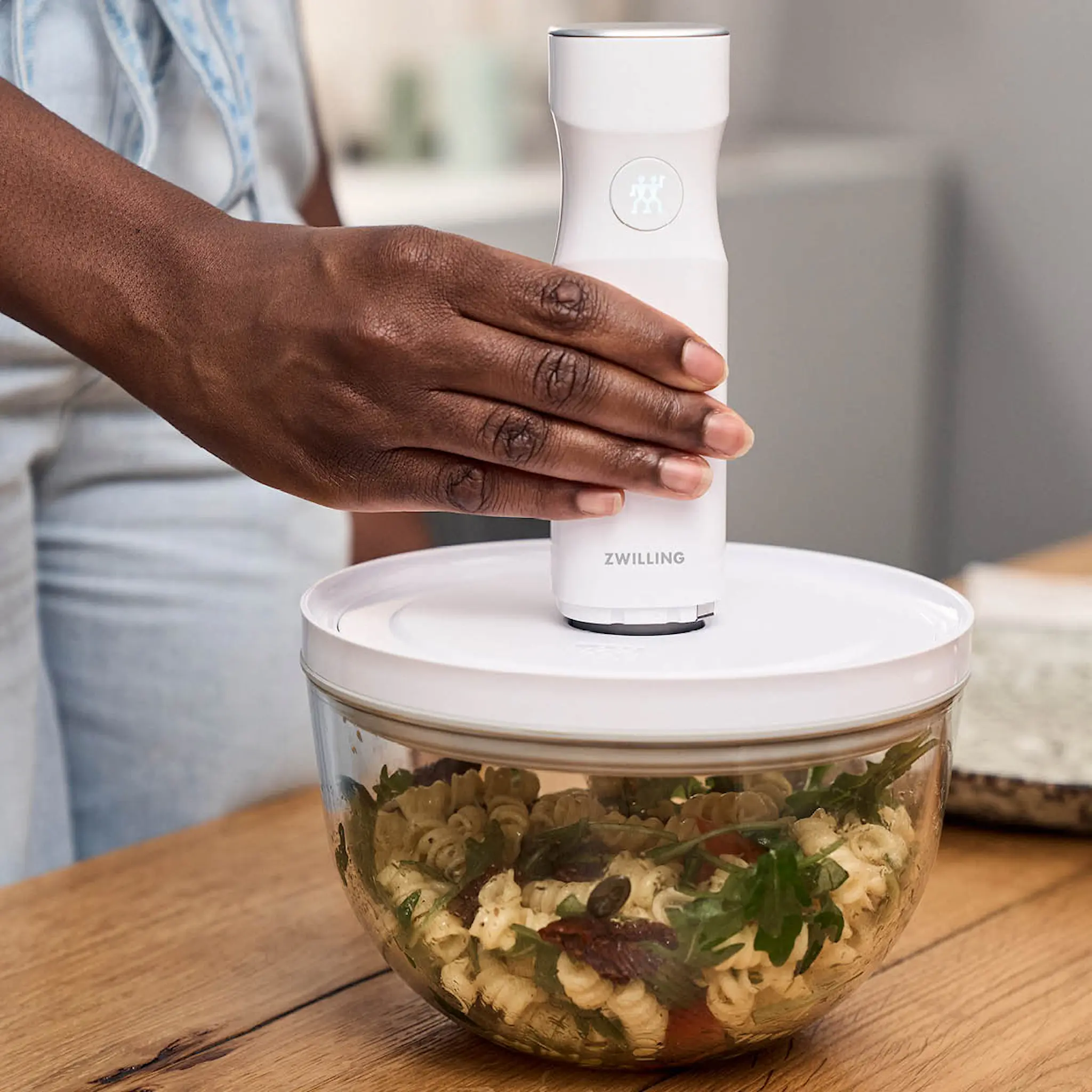 Zwilling Fresh & Save vakuumskål i glas med lock 1,75L 18 cm