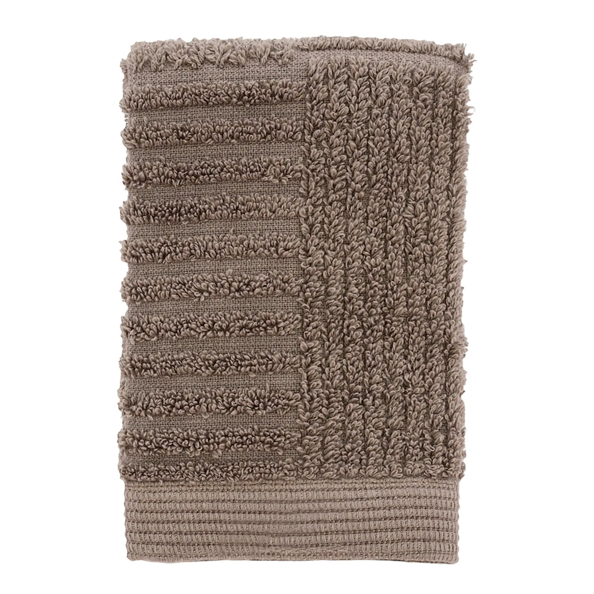 Zone Classic tvättlapp 30x30 cm taupe