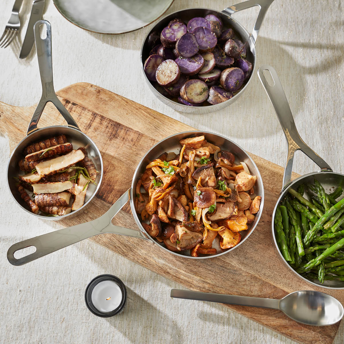 Demeyere Specialties 3 stekpanna mini 16 cm rostfritt stål