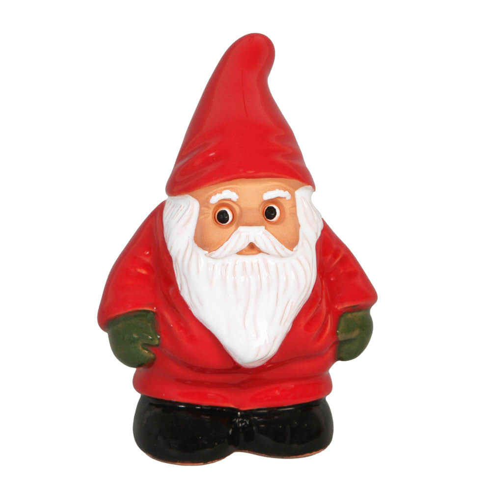 ROLF BERG KERAMIK Nisse Sur 11 cm rød