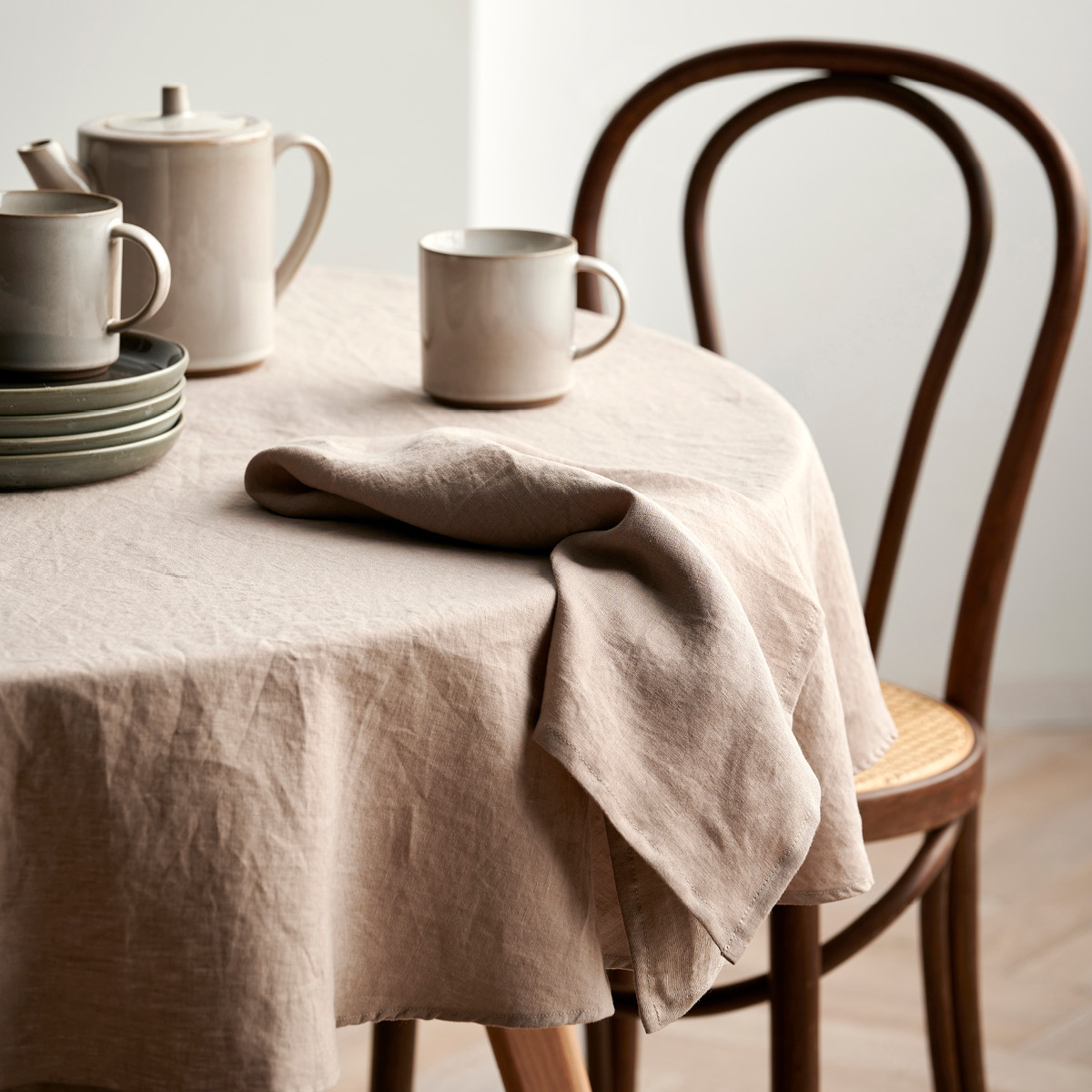 Södahl Pure Linen duk 140x320 cm nature