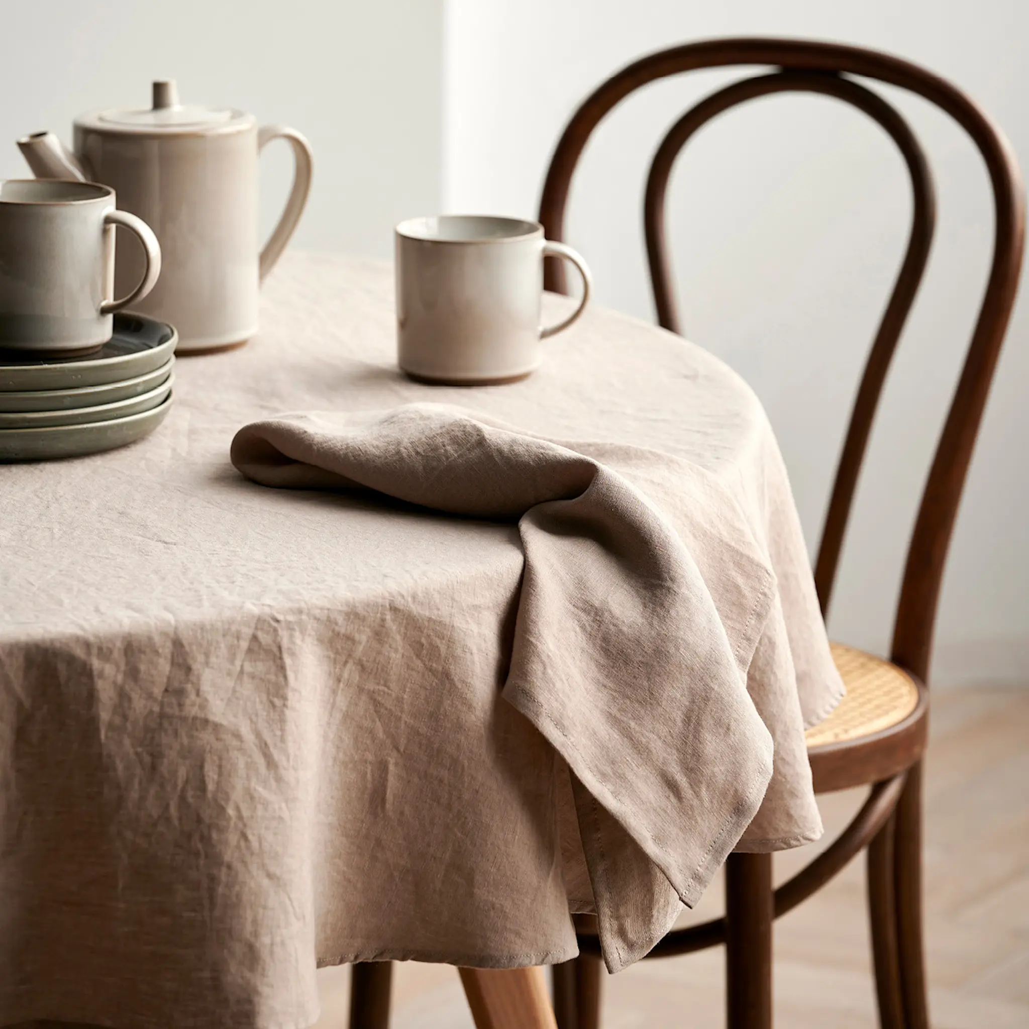 Södahl Pure Linen Duk 140x320 cm Nature