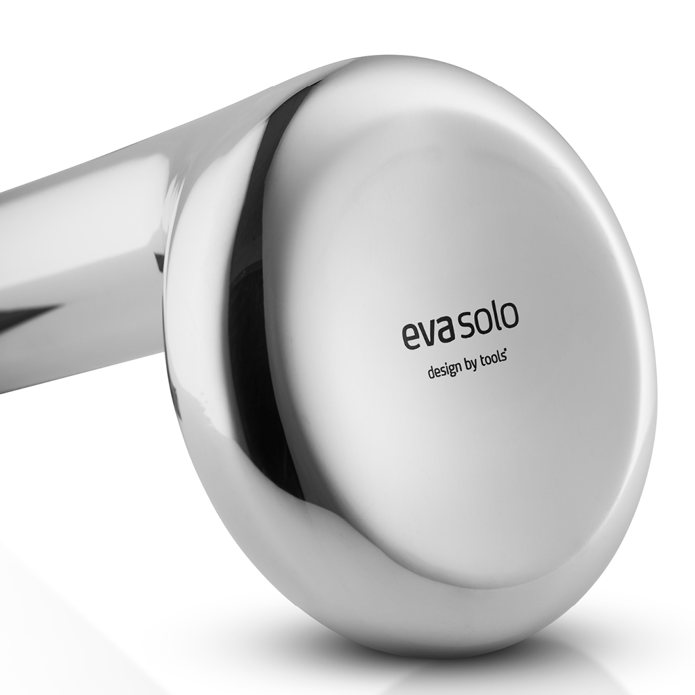 Eva Solo Mellow ljusstake 12 cm silver