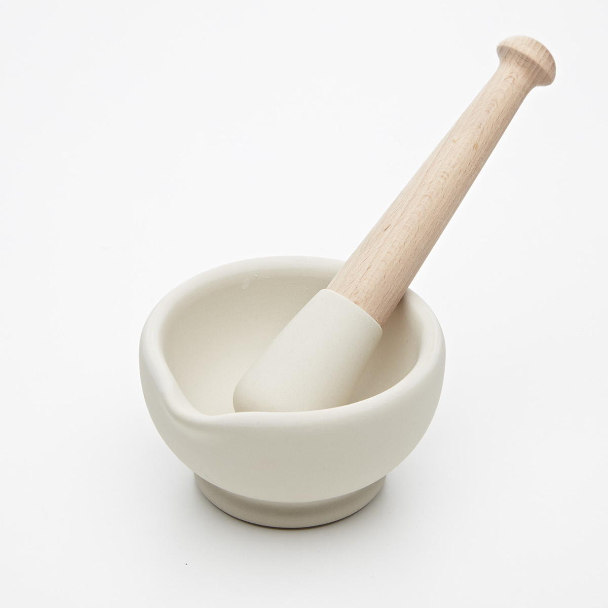 Milton Brook Mortel och stöt 10 cm vit