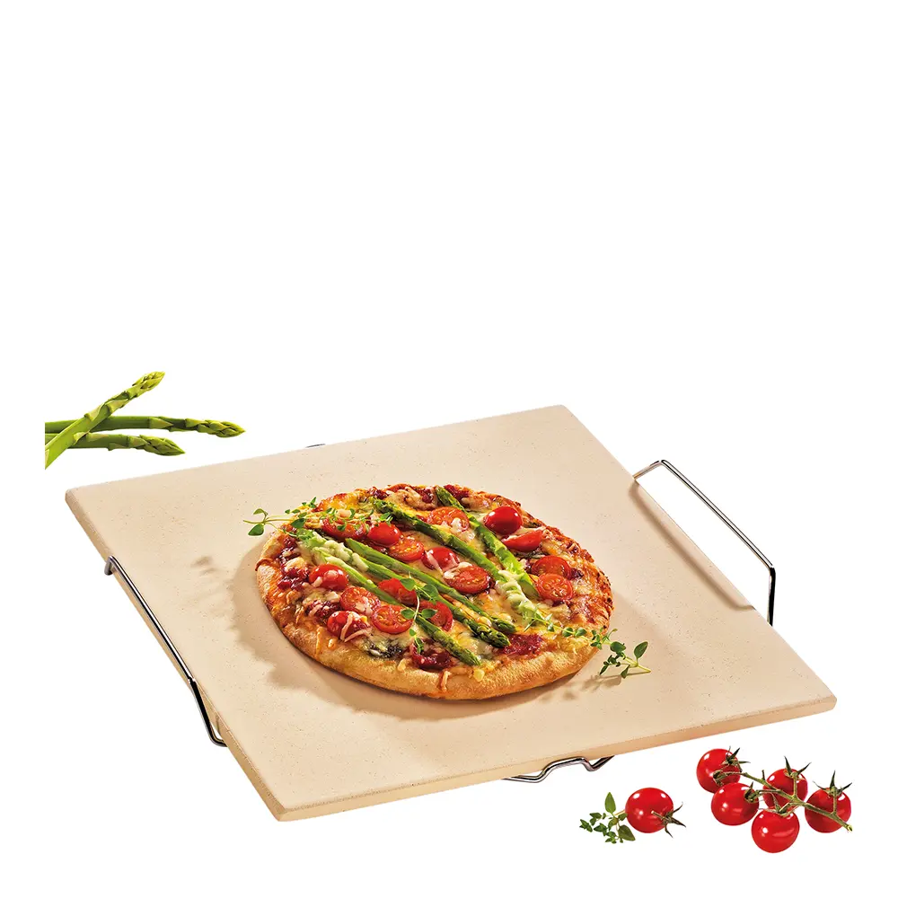 Pizzakivi telineellä 35 cm