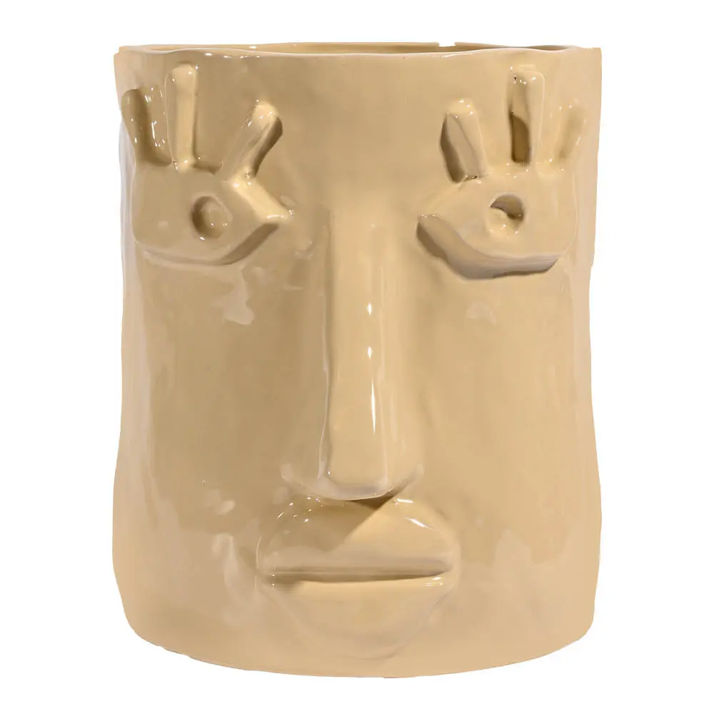 Facy ruukku L 24x19x22 cm beige