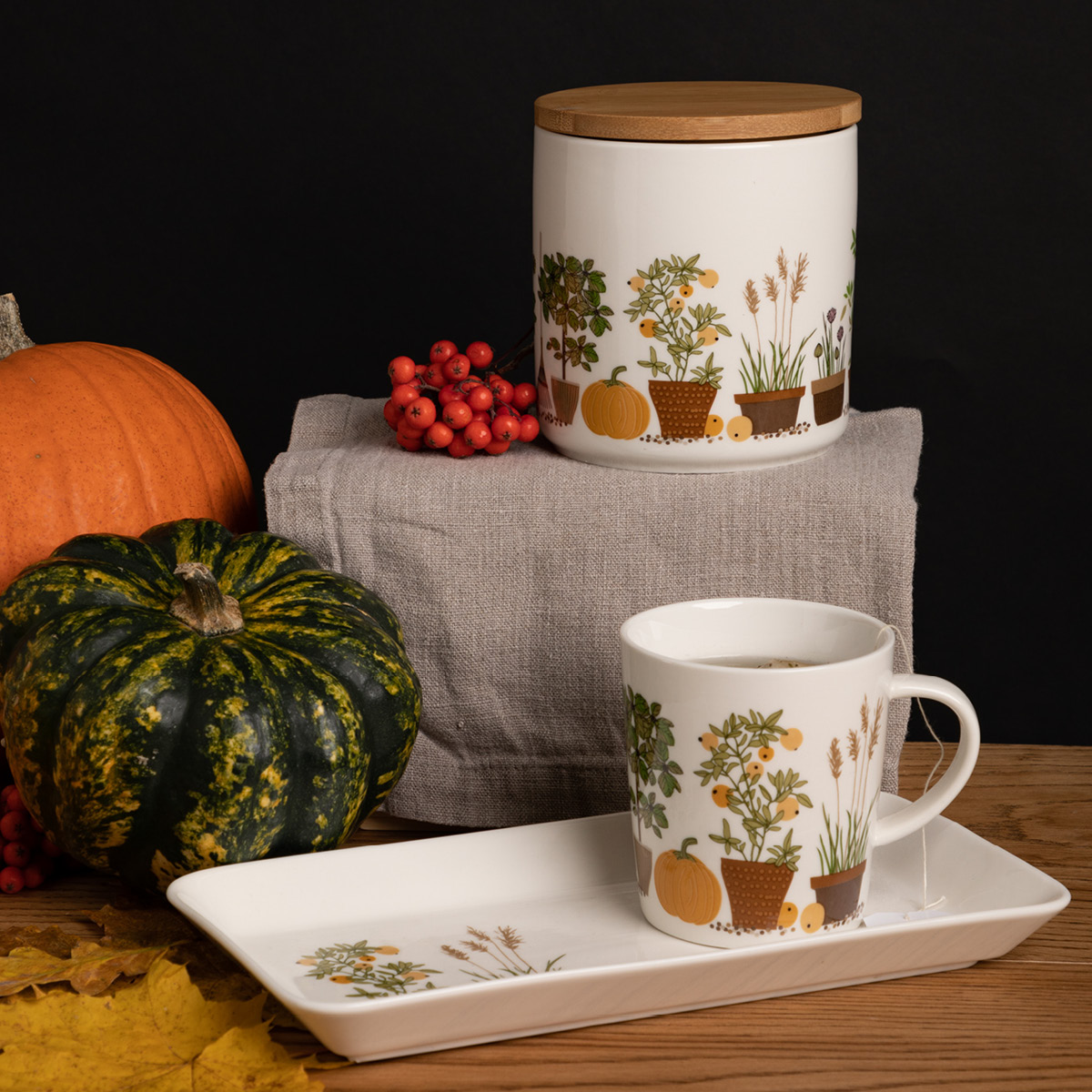 Martinex Burk i Keramik 11x12 cm Trädgård