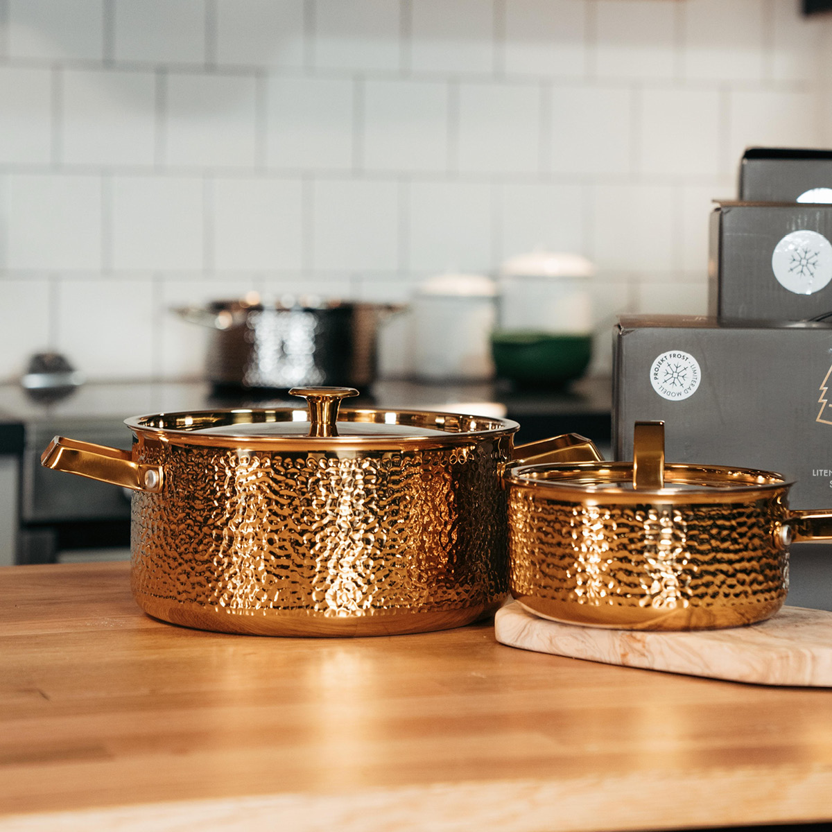 Vargen & Thor Brassa Meya gryta 4 L mässing