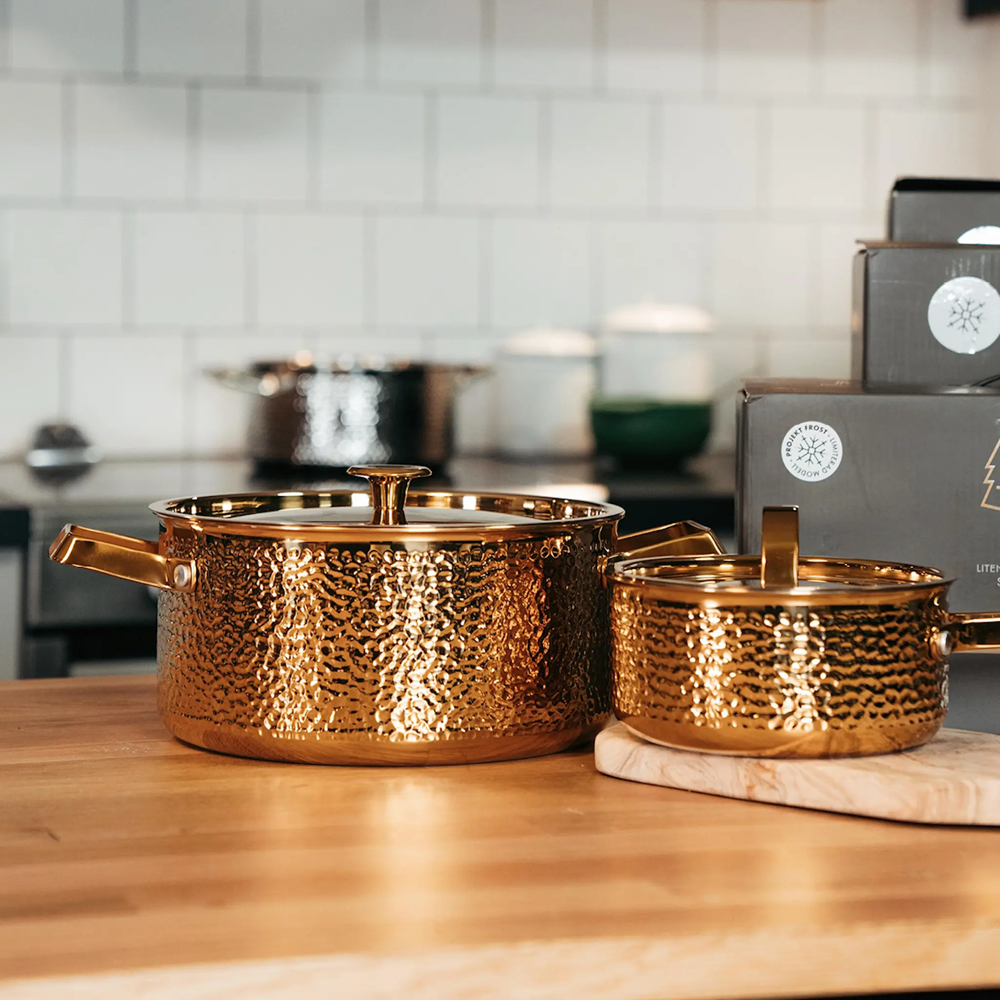 Vargen & Thor Brassa Meya gryta 4 L mässing