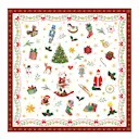 Servett 33x33 cm 20-pack Ornaments All Over