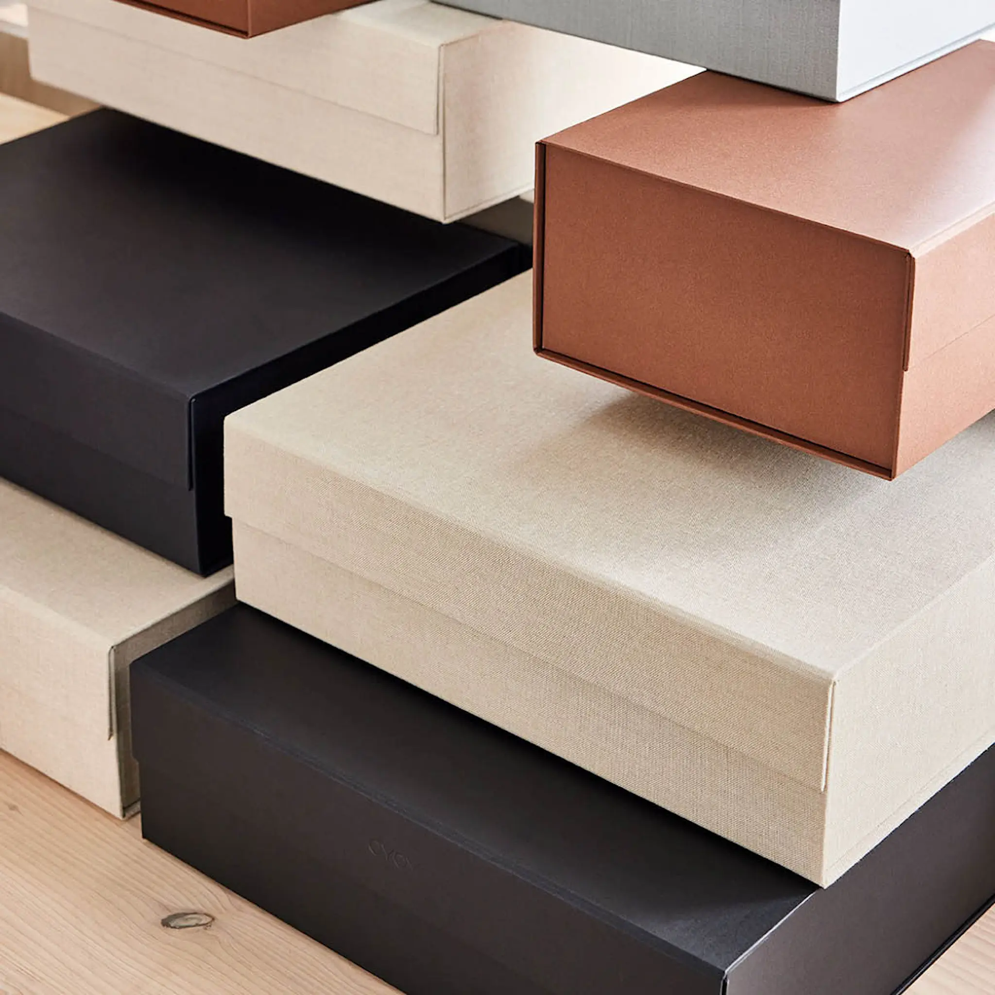 OYOY Hako förvaringslåda A3 45x33 cm Clay Melange