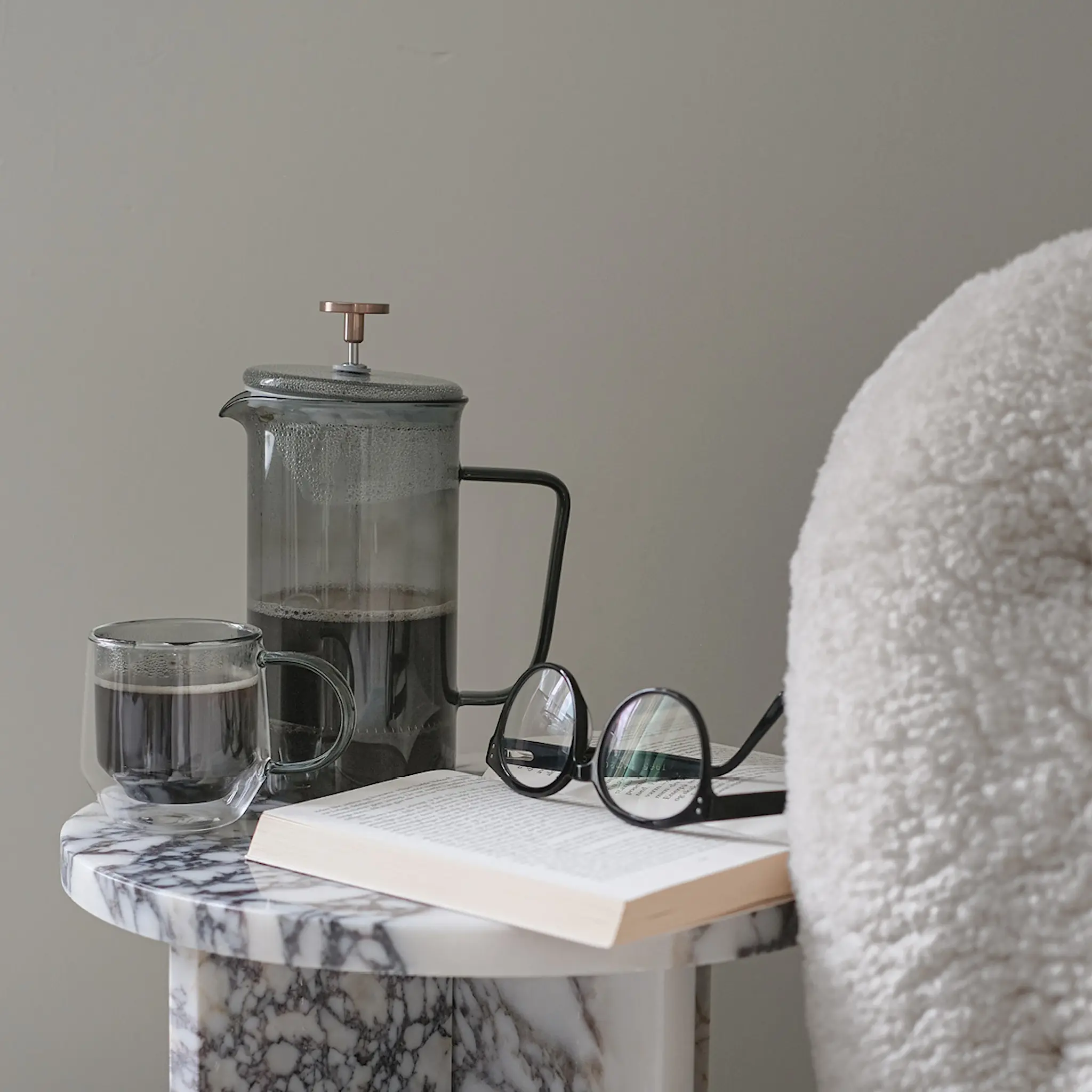 Modern House Lundi krus 2 stk 28 cl smoke hover