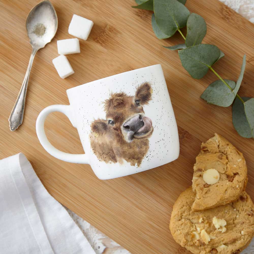 Wrendale Design Kopp Mooo Ku 31 cl