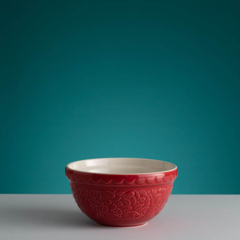 Mason Cash In The Forest blandningsskål S30 1,1 L Igelkott röd