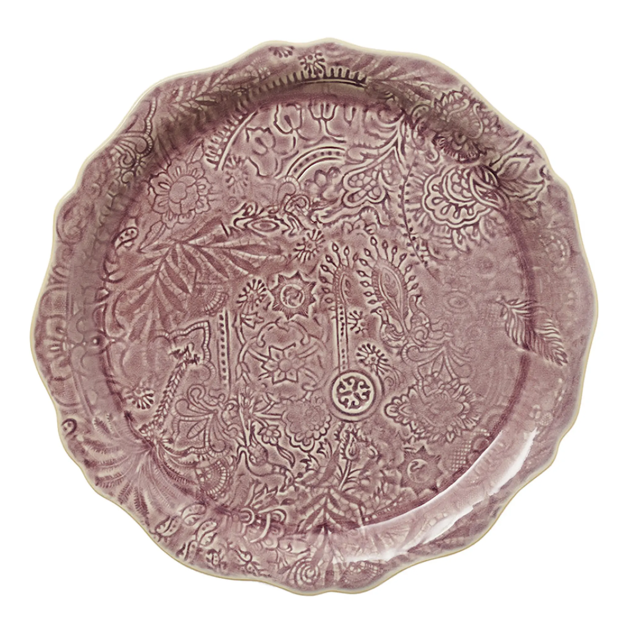 Sthål Arabesque serveringsfat 34 cm lavender