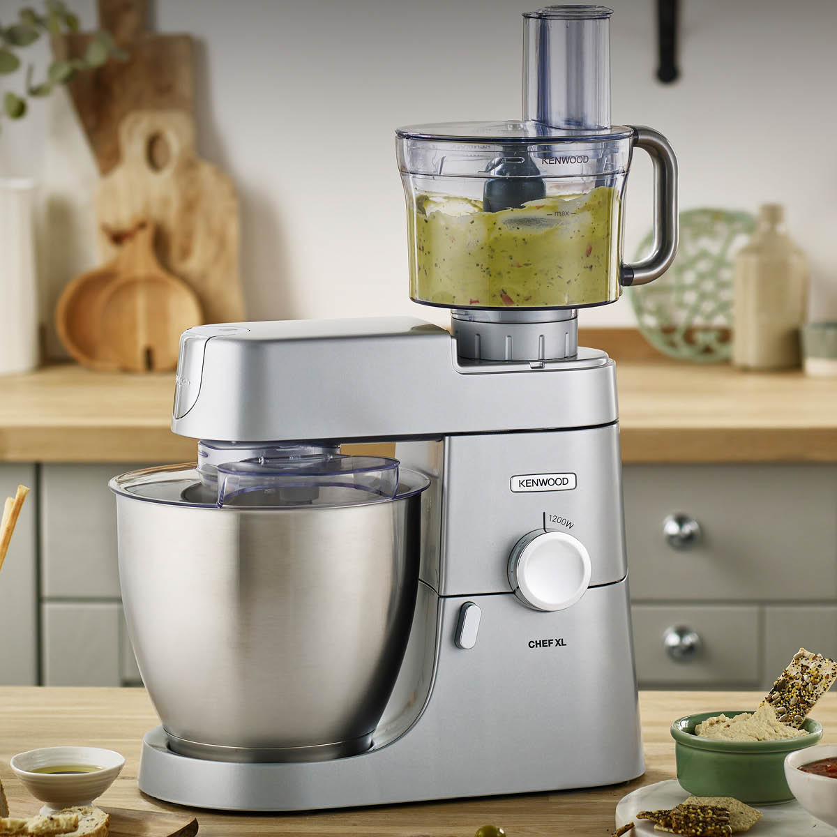 Kenwood Chef XL Köksmaskin 6,7 L KVL4100.S Silver