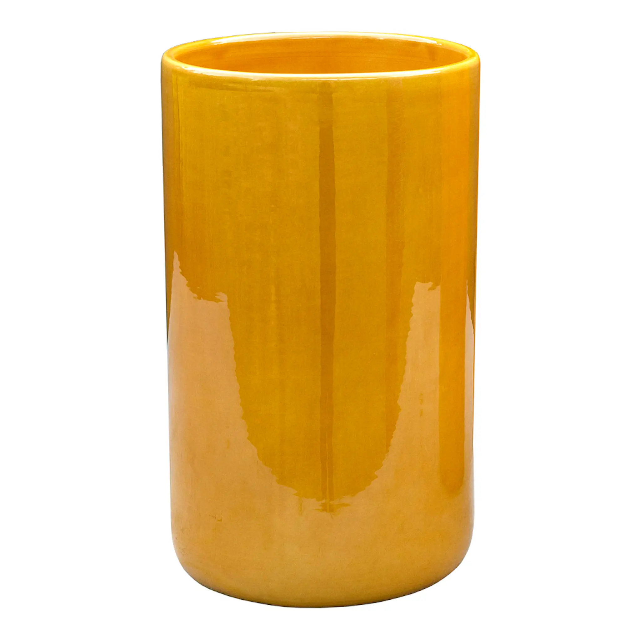 Bergs Potter Oak Vas 35 cm Gul amber