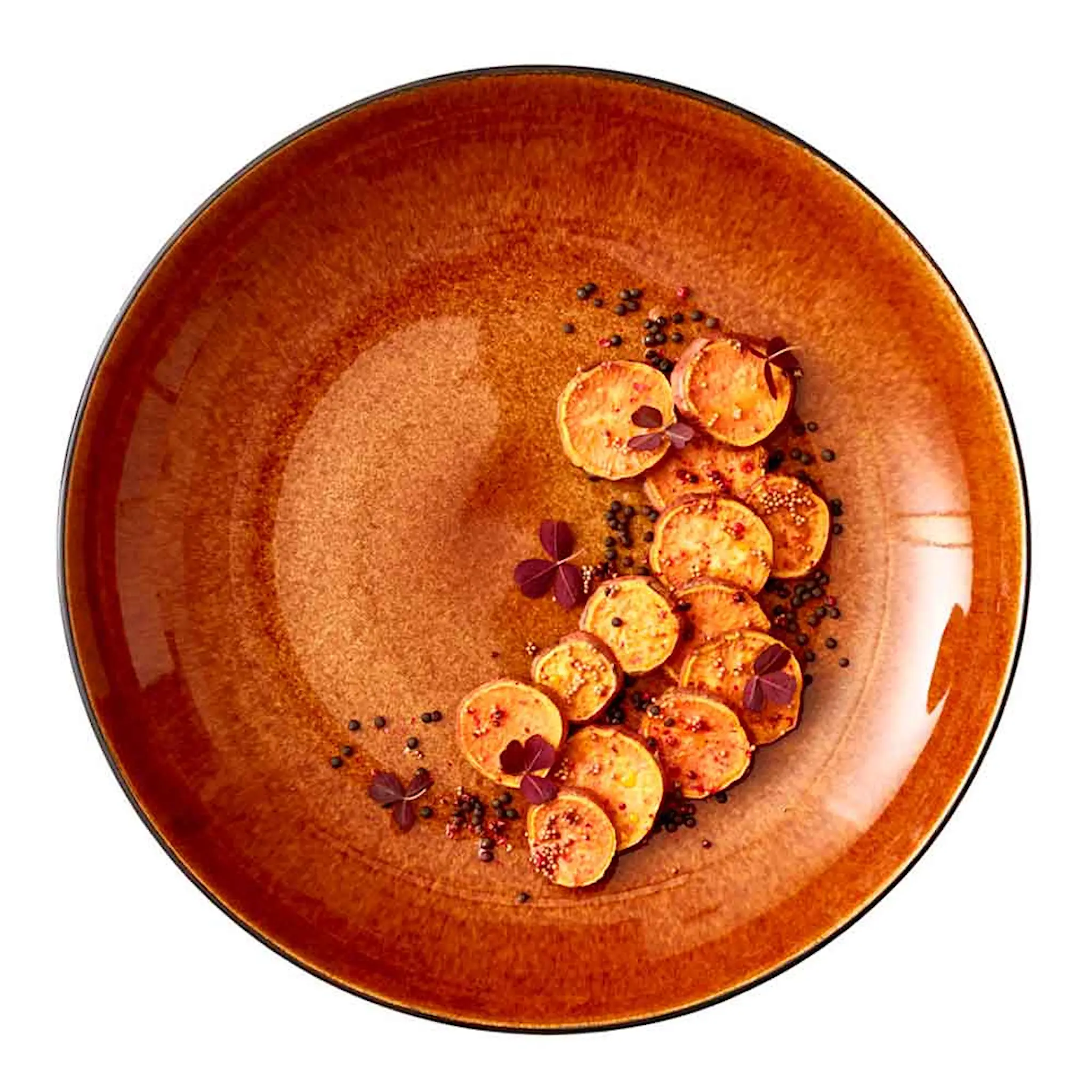 Bitz Fat 40 cm Svart/Bärnsten