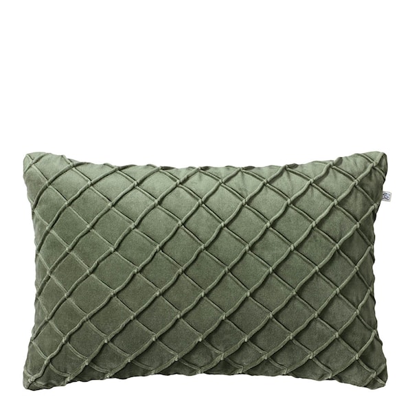 Deva kuddfodral sammet 40x60 cm Forest Green