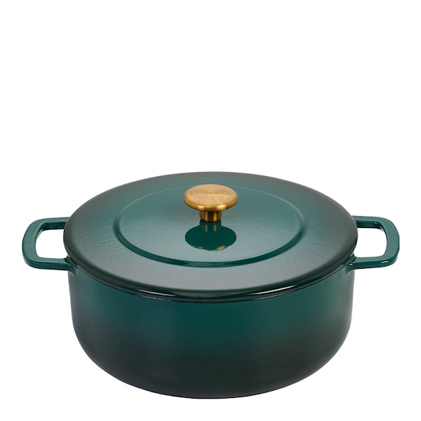 Gjutjärnsgryta 28 cm 5,3 L holly green