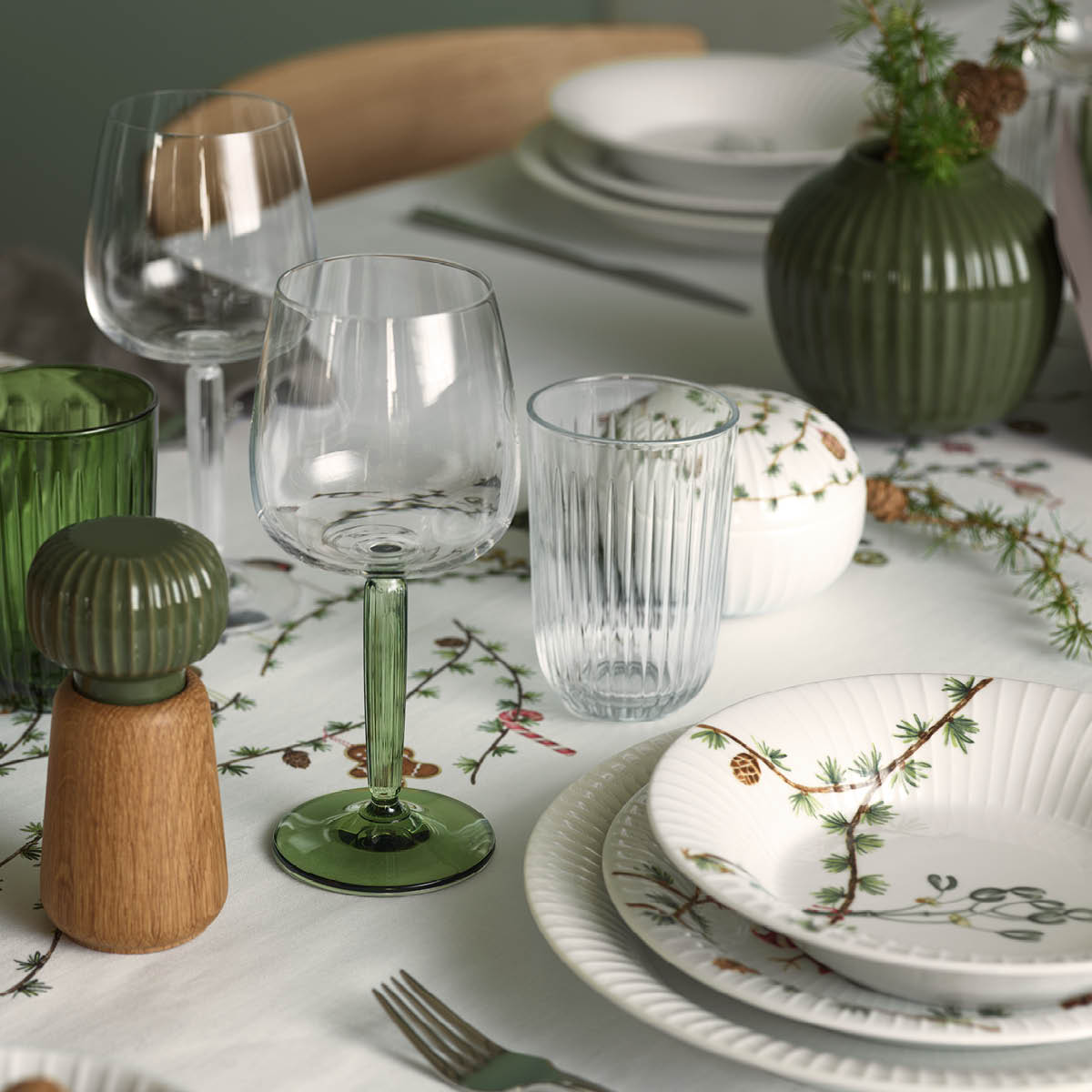 Kähler Hammershøi Christmas tallerken 19 cm