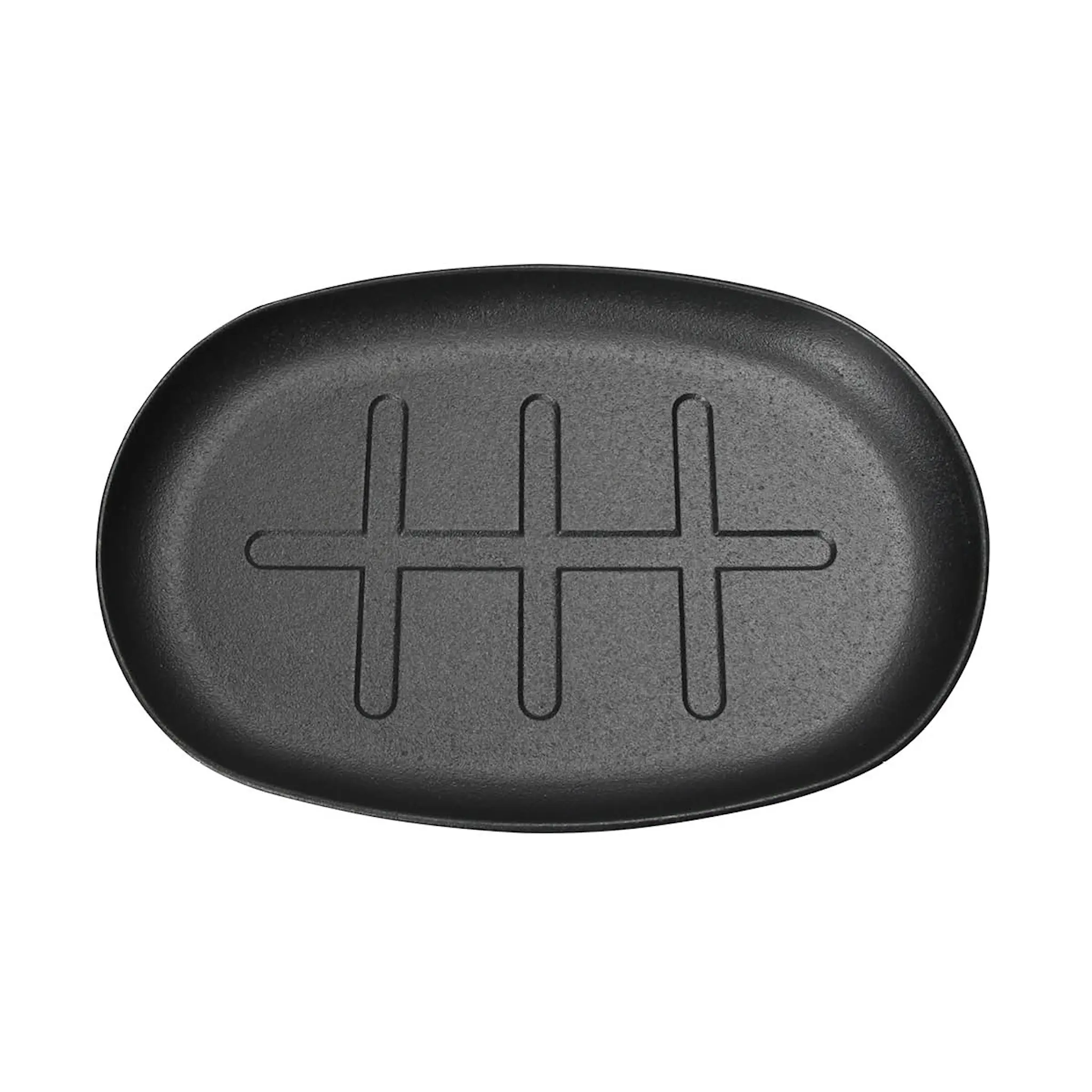 Tramontina Bbq by hellstrøm Valurautapannu 19x32 cm Musta