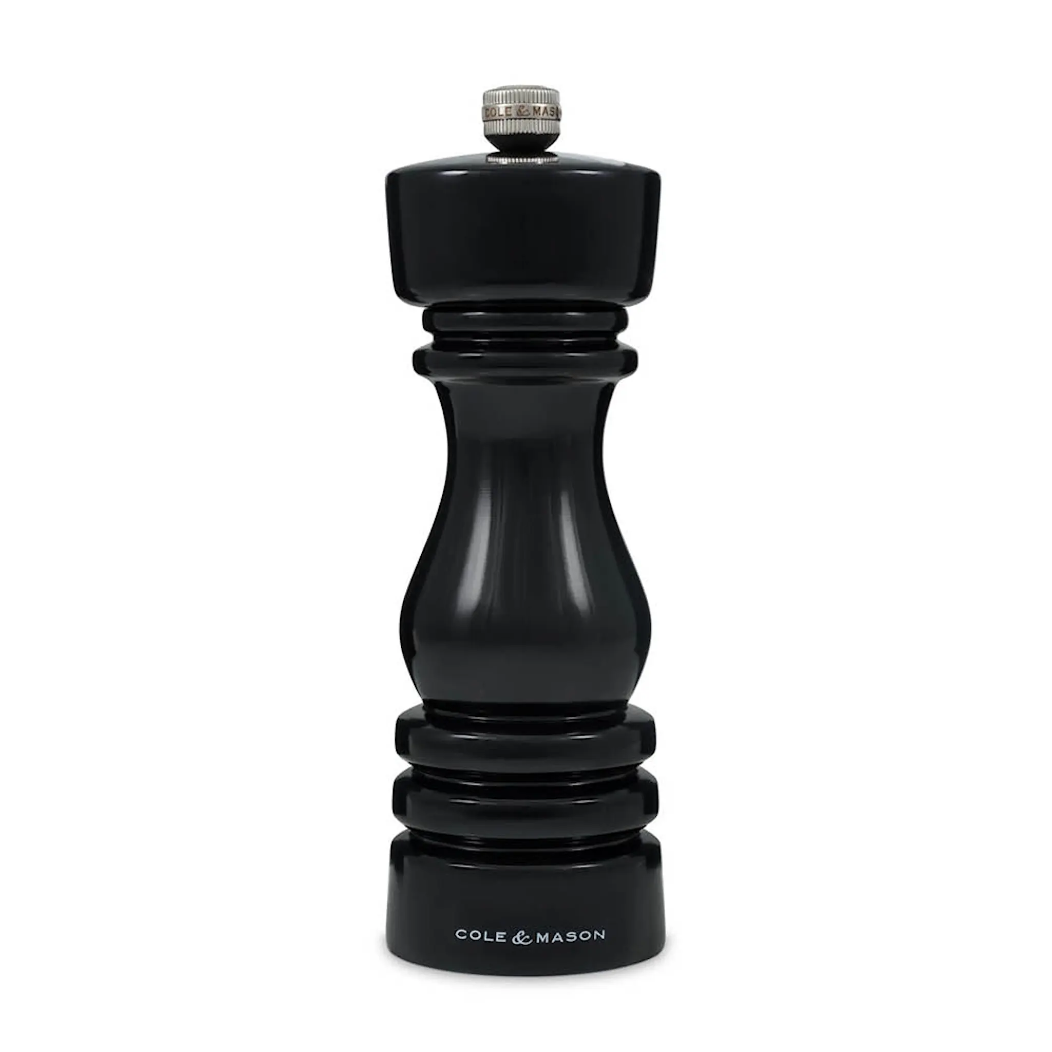 Cole & Mason London Saltkvarn 18 cm Svart