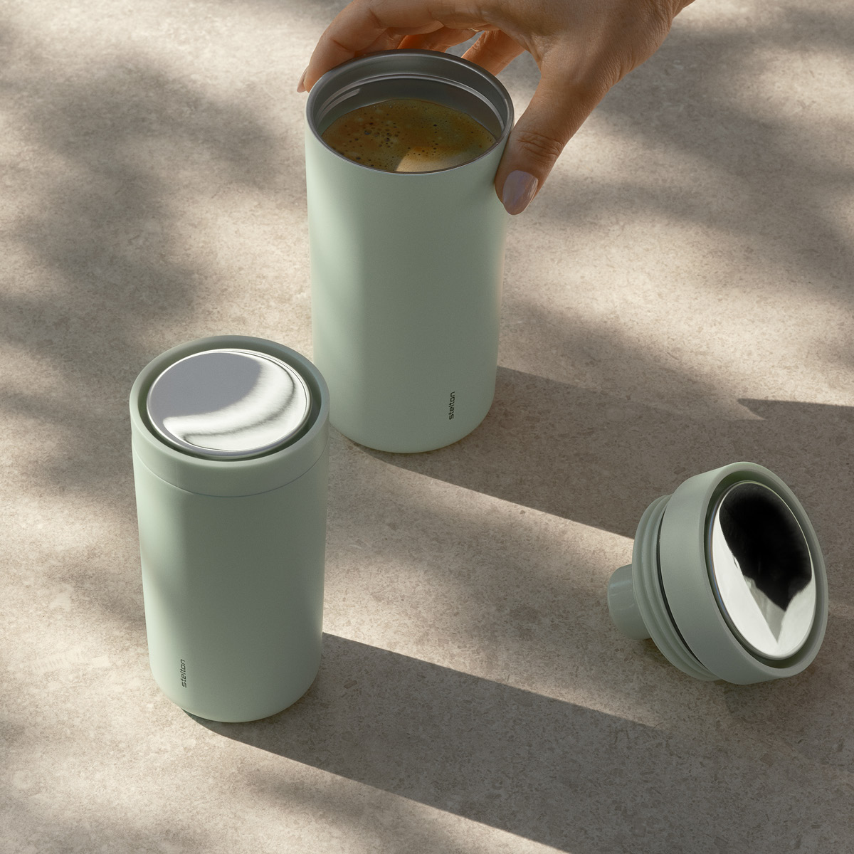 Stelton To Go Click termomugg 20 cl minty moss