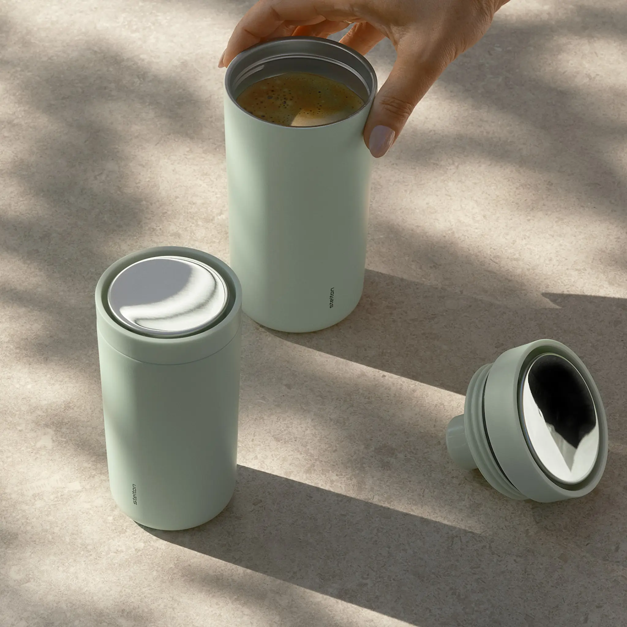 Stelton To Go Click termomugg 20 cl minty moss