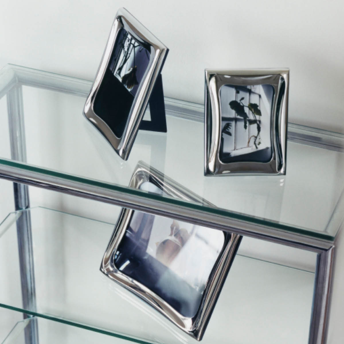 Georg Jensen Cobra valokuvakehys 10x15 cm teräs