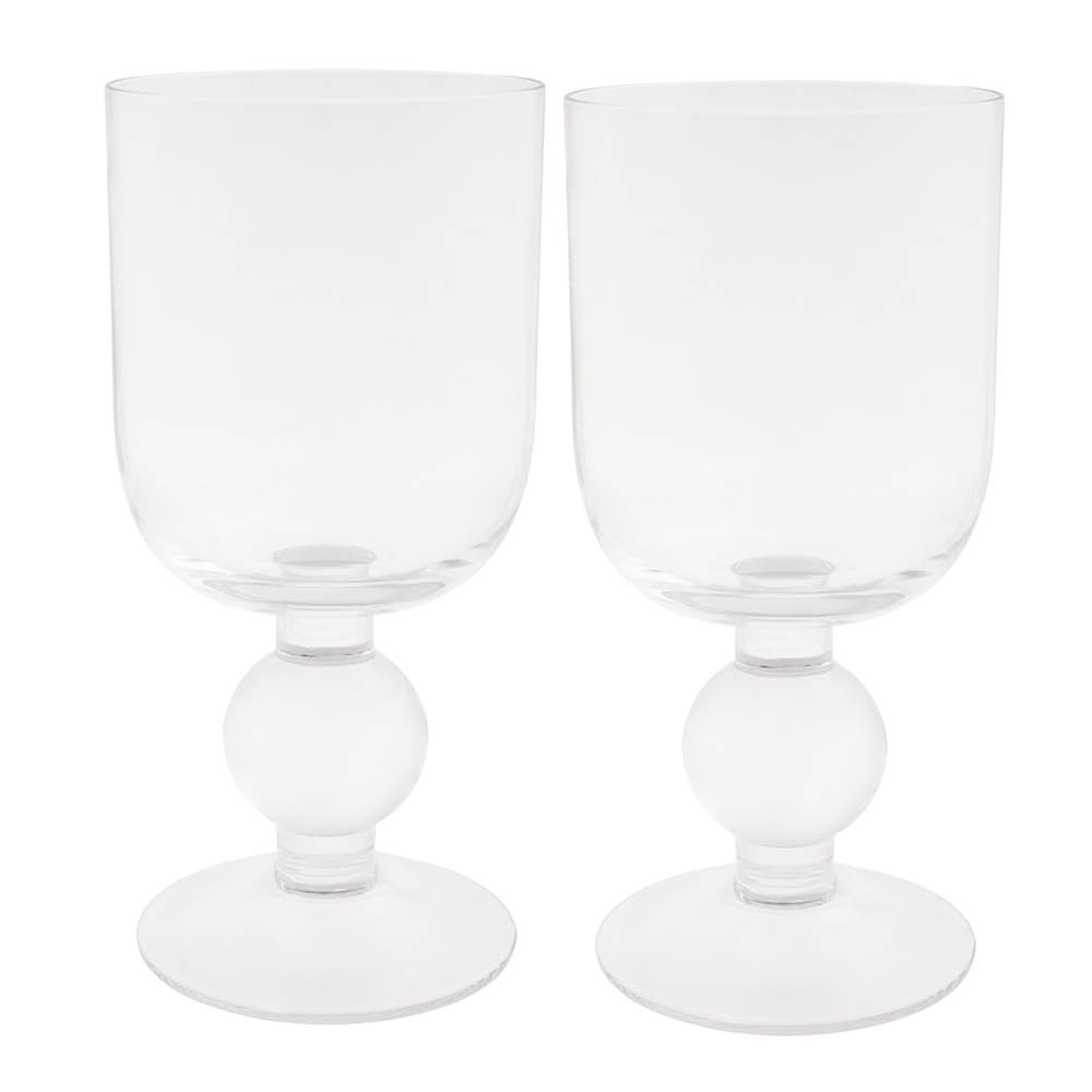 Aarikka Bubble vinglas 2-pack klar
