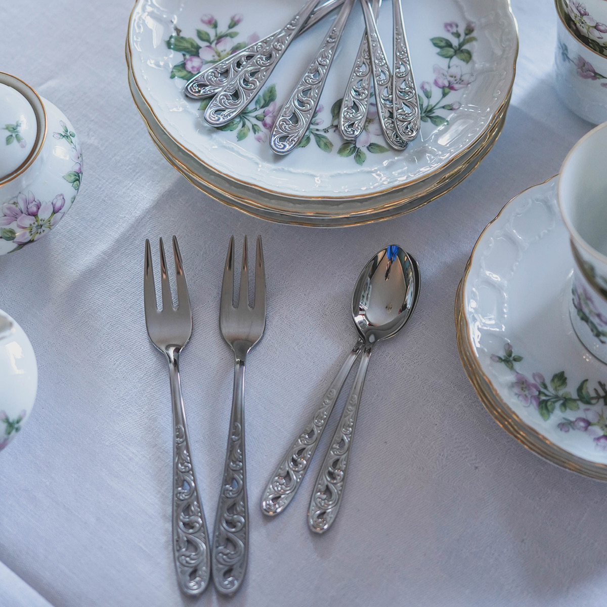 Hardanger bestikk Kristin Kakkusetti 7 osaa