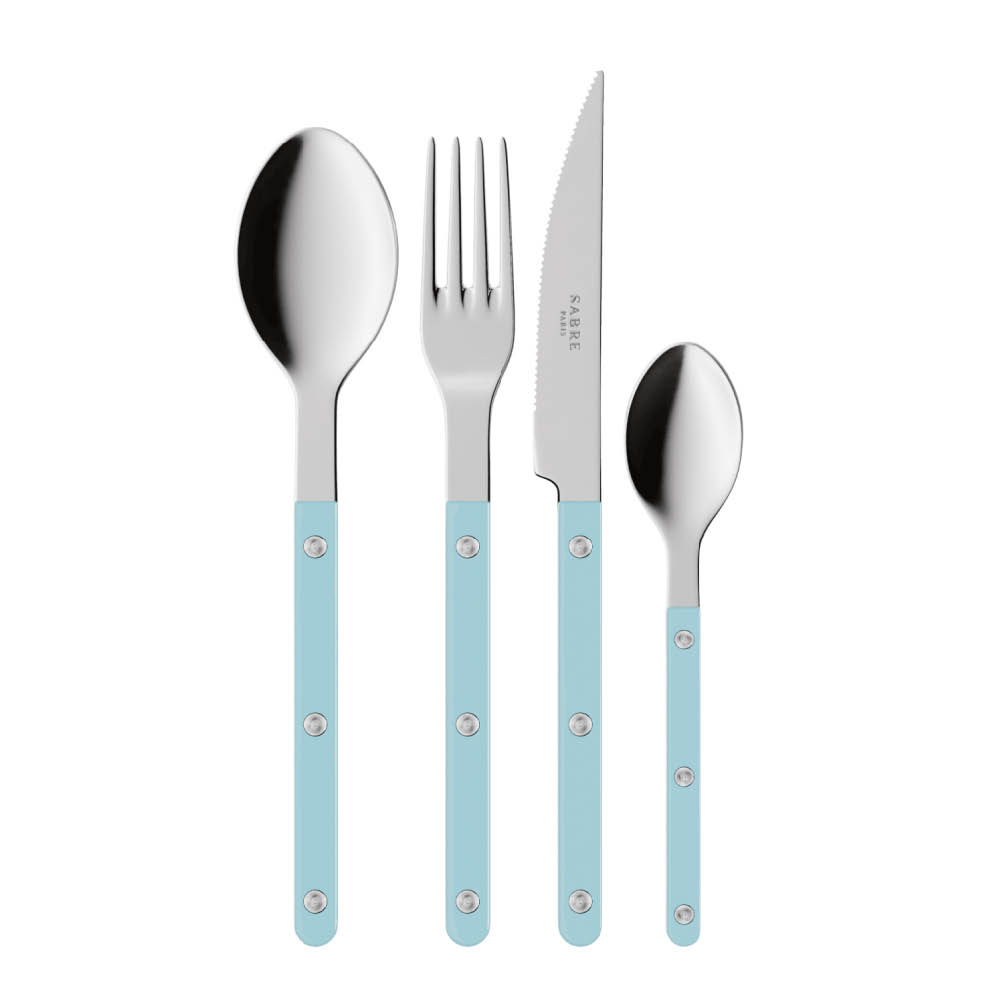 Sabre Bistrot ruokailuvälinesarja 24 kpl Pasten Blue
