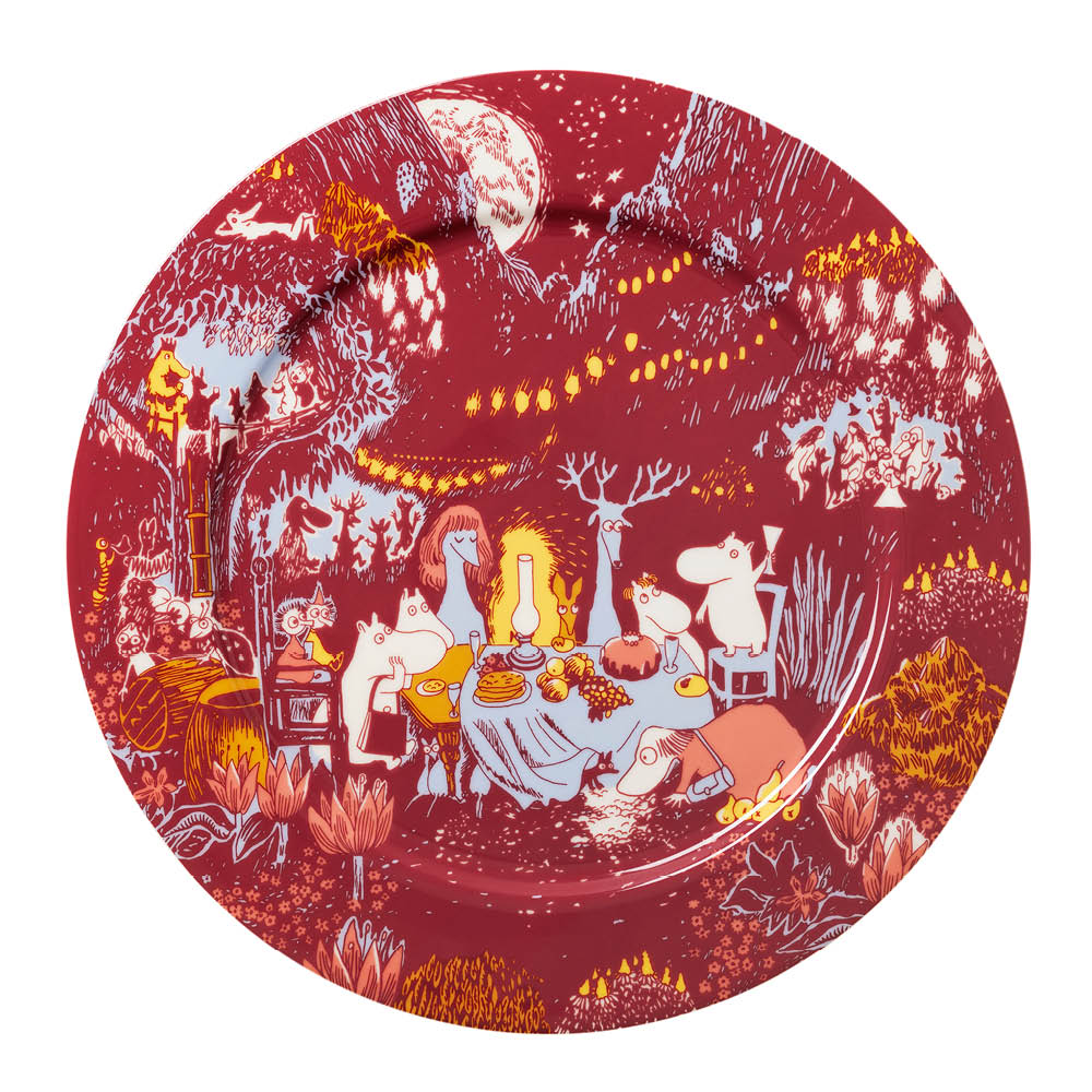 Moomin Arabia Mumin serveringsfat 30 cm Festliga stunder