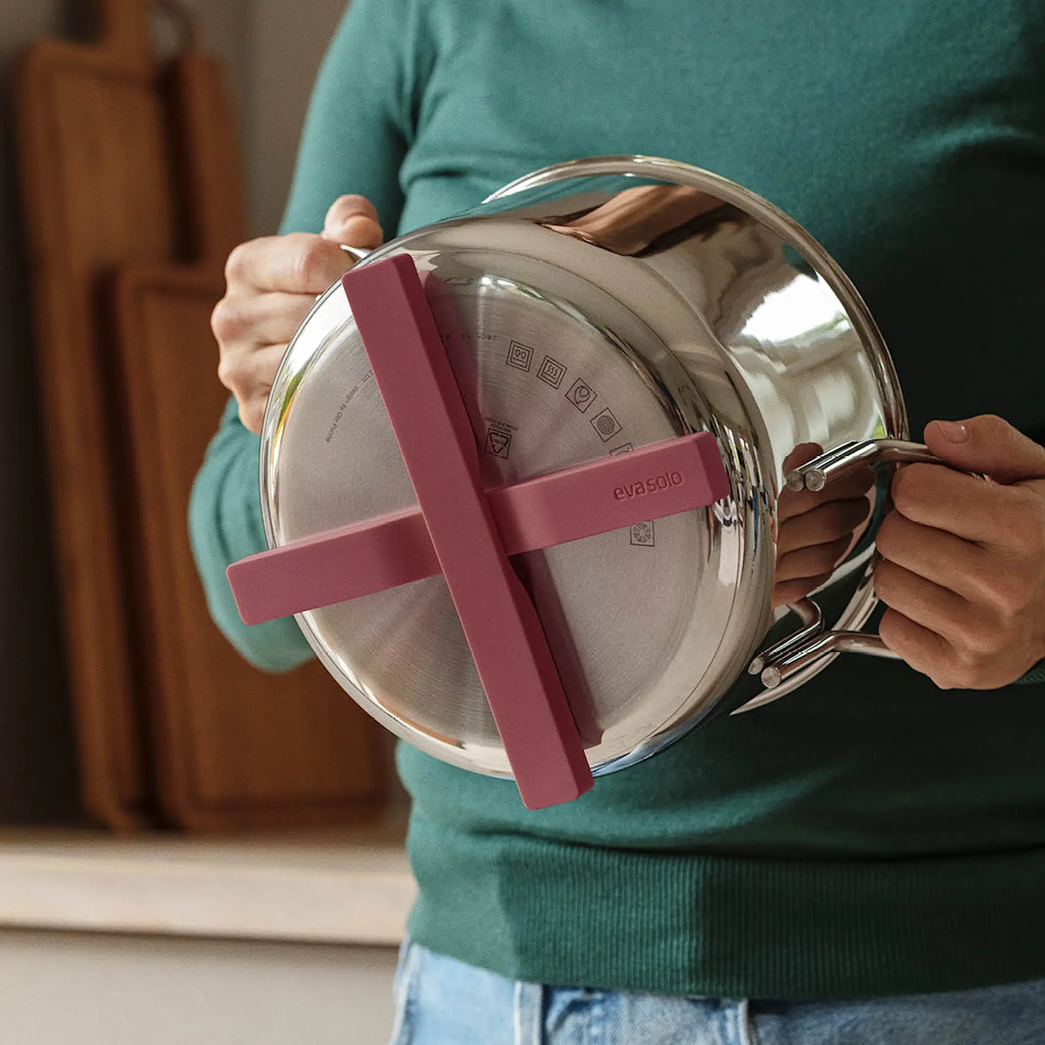 Eva Solo Magneettinen Pannunalunen 19,5 cm Ruby