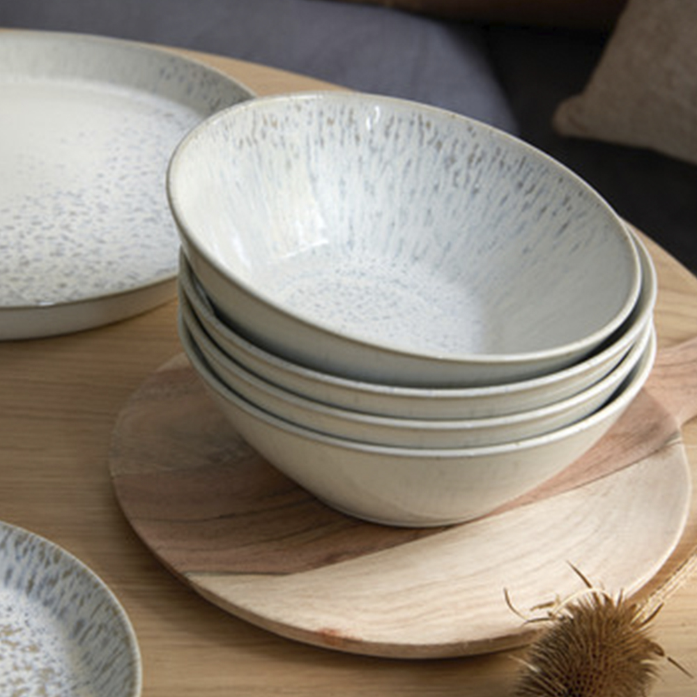 Denby Kiln skål 16,5 cm 4 stk beige