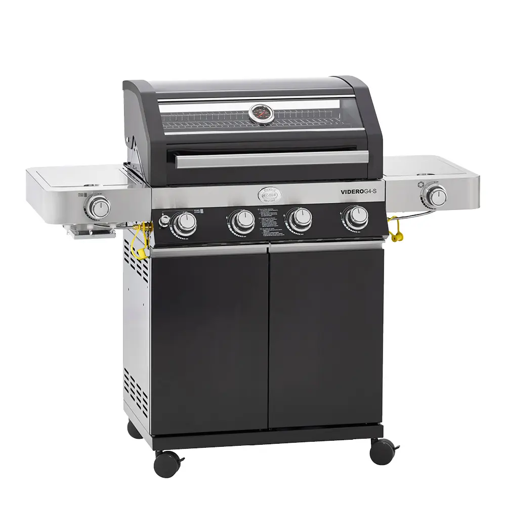 Videro G4-S Vario+ gassgrill 20500W svart