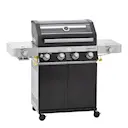 Videro G4-S Vario+ gasolgrill 20500W svart