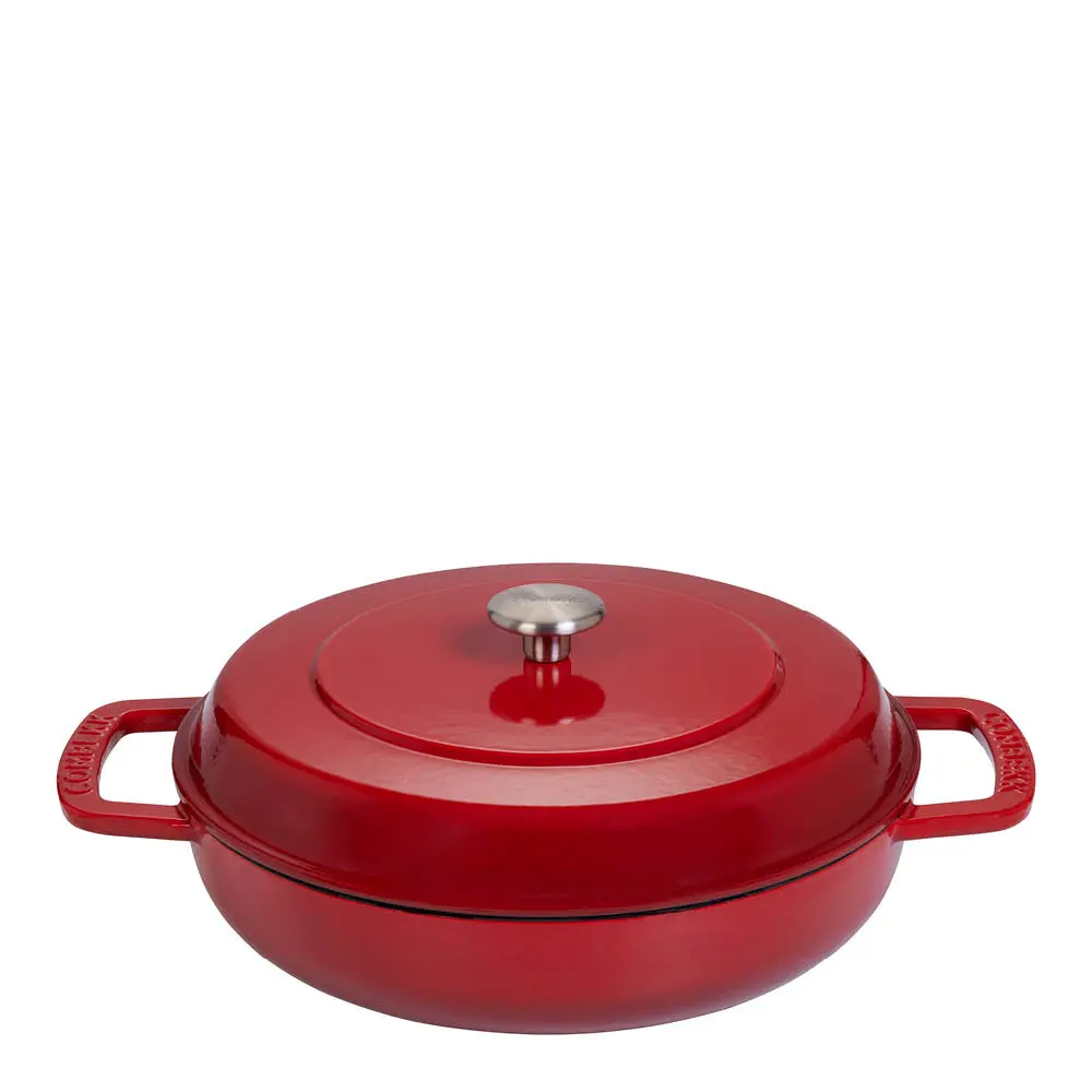 Braiser Valurautapata 28 cm 5 L Cherry