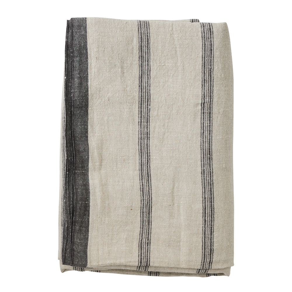 Tell Me More - Thea Pöytäliina 145x270 cm Beige/Denim stripe